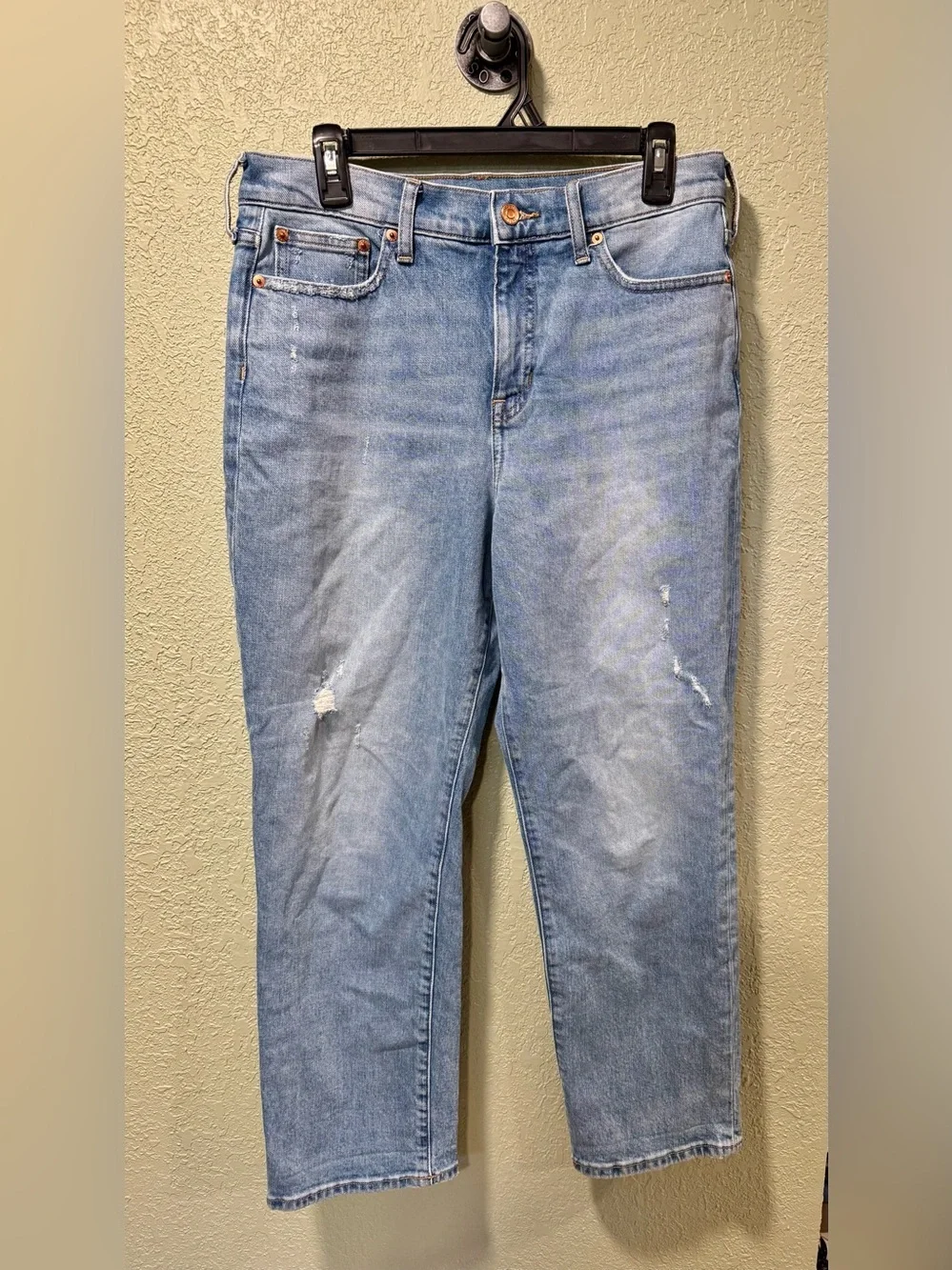 J. Crew Light Blue Straight-Leg Women's Jeans 29